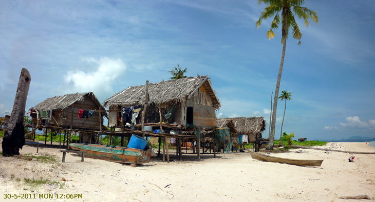 Village of sea gypsies