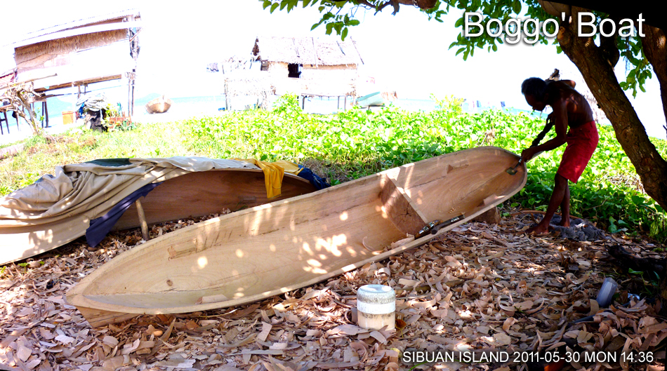 making a Boggo' boat