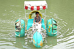 Water Cycling in the natural lake of Taman Air