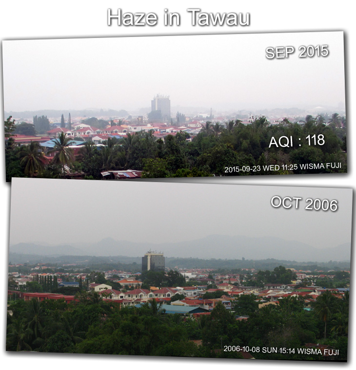 HAZE in Tawau