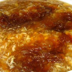 Shark's Fin Soup with Crab Meat