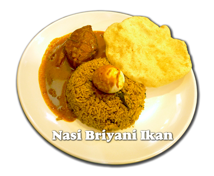 Nasi Briyani Ikan 