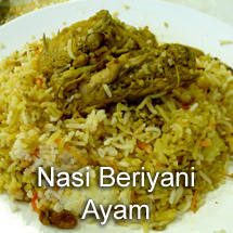 Nasi Beriyani Ayam 