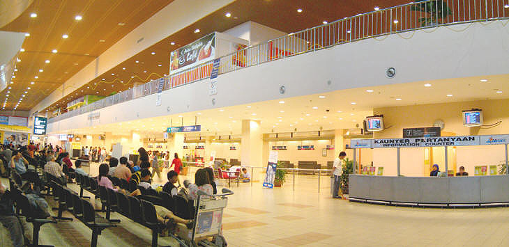 Terminal Two of the Kota Kinabalu International Airport (KKIA T2)