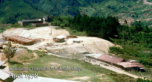 Kundasang Vegetable Wholesale Shops