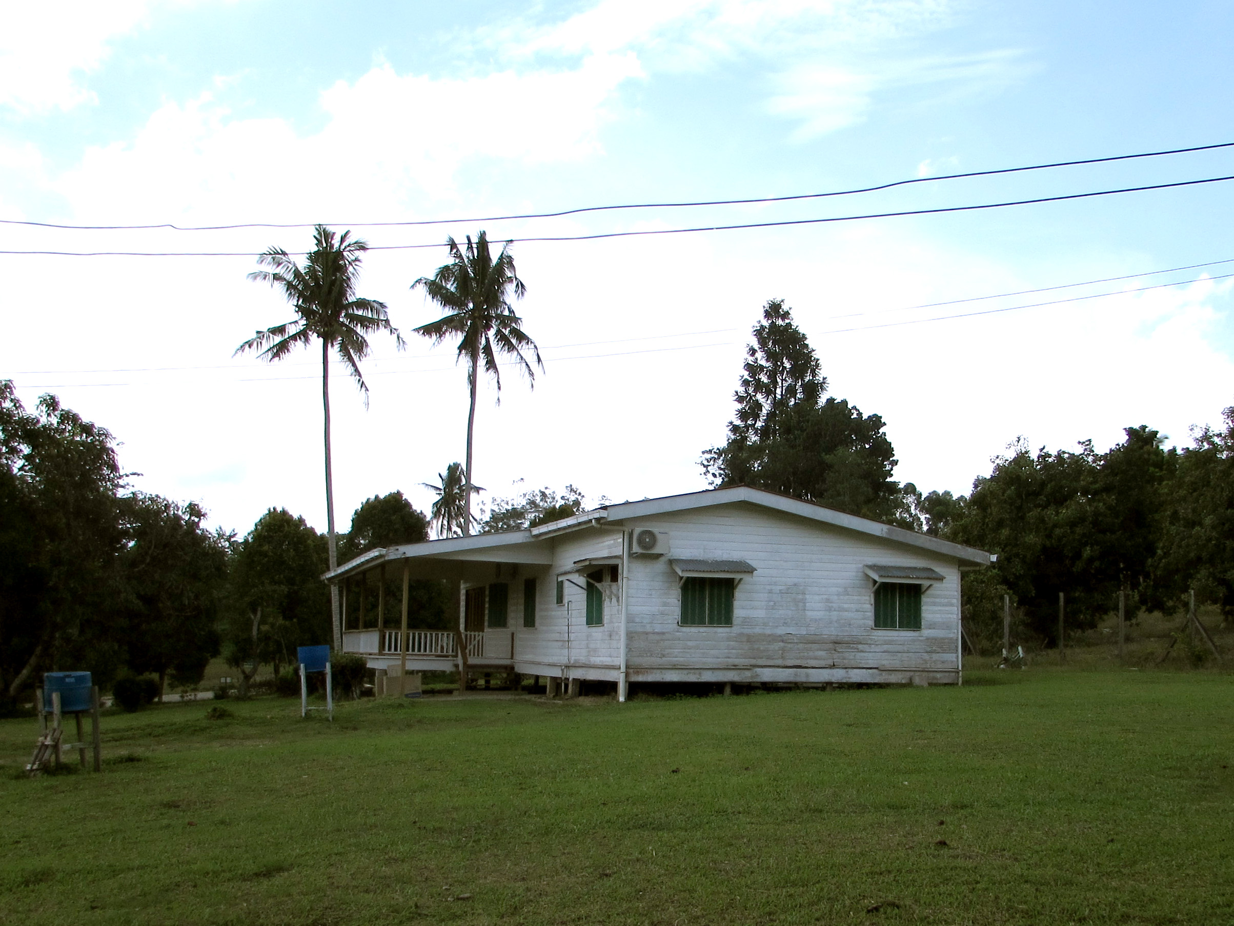 Staff quarters of Brumas plantations of Sabah Softwood Sdn. Bhd. under Yayasan Sabah Foundation