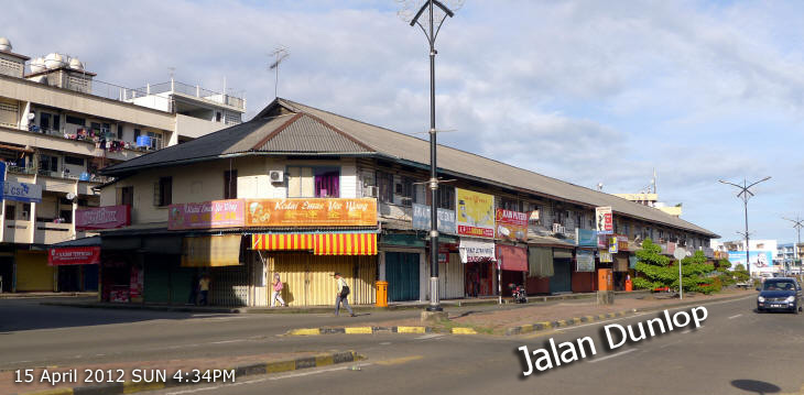 Jalan Dunlop, Tawau Town