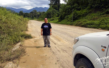 Keningau-Kalabakan road