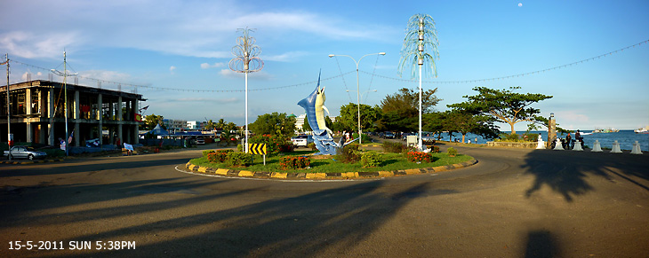 Batu Jetty Roundabout at Tawau
