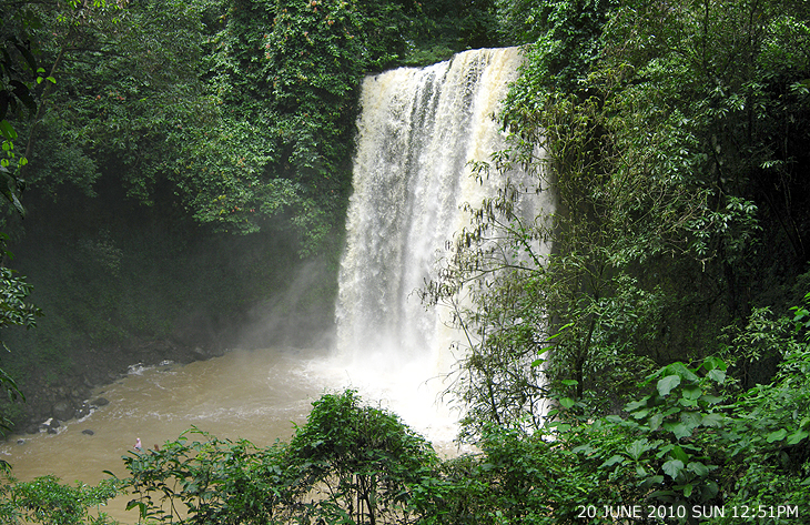Madai Waterfall in Kunak