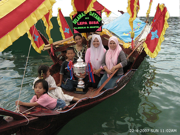 Winner of the most beautiful LEPA Boat in 2007