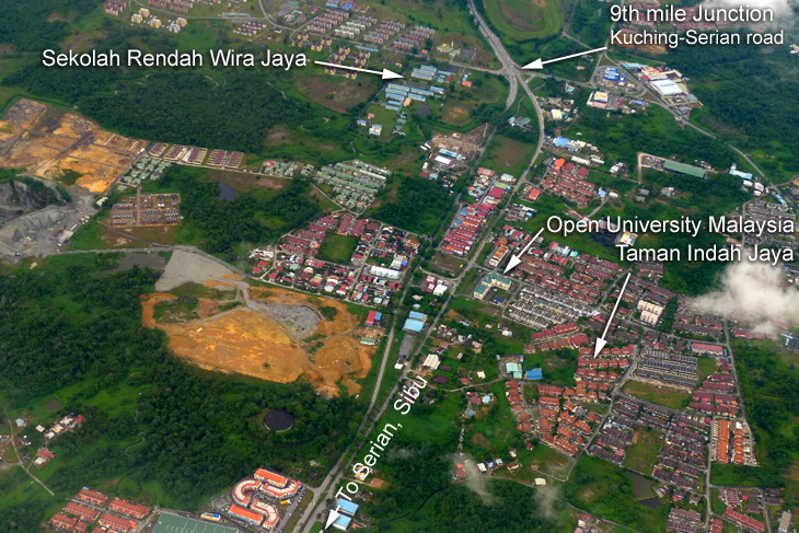 9th Mile Jalan Penrissen (Kuching-Serian Road)