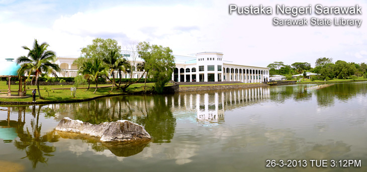 The Sarawak State Library (Pustaka Negeri Sarawak).