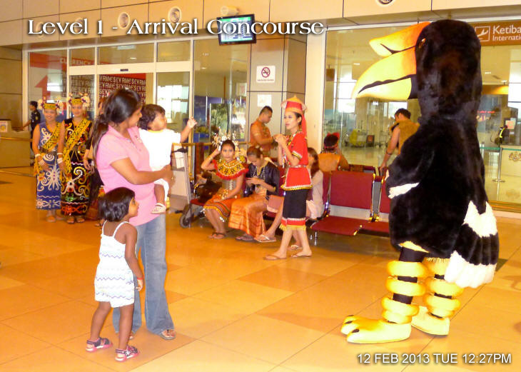 KUCHING  INTERNATIONAL  AIRPORT Level 1 - Arrival Concourse