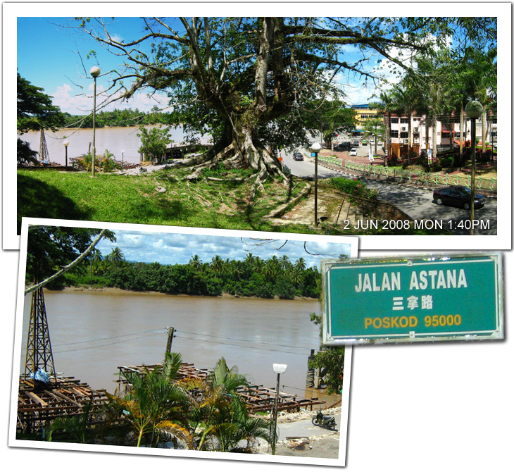Waterfront in Sri Aman, Sarawak