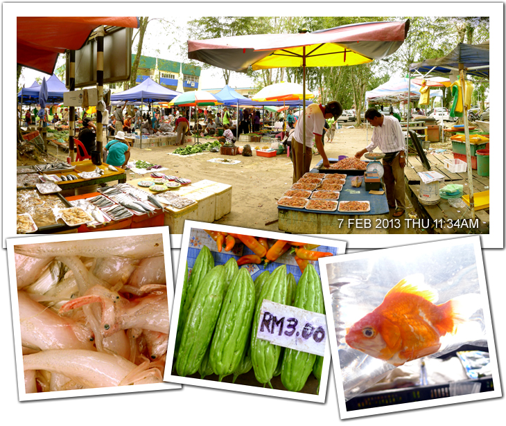 Pasar Tamu (farmers’ market), Sri Aman Town
