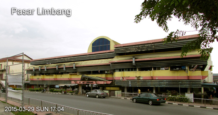 Pasar Limbang of Limbang Town
