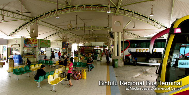 Bintulu Regional Bus Terminal at Medan Jaya Commercial Centre