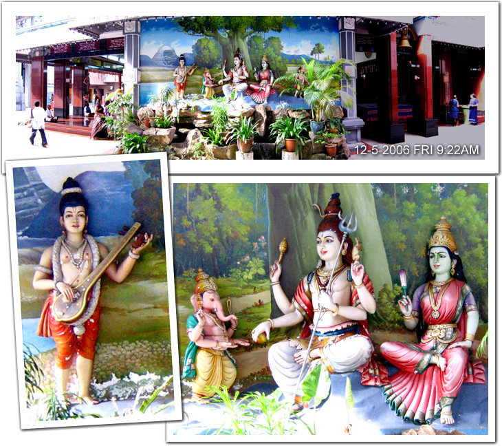 Ornate and Elaborate Hindu temple
