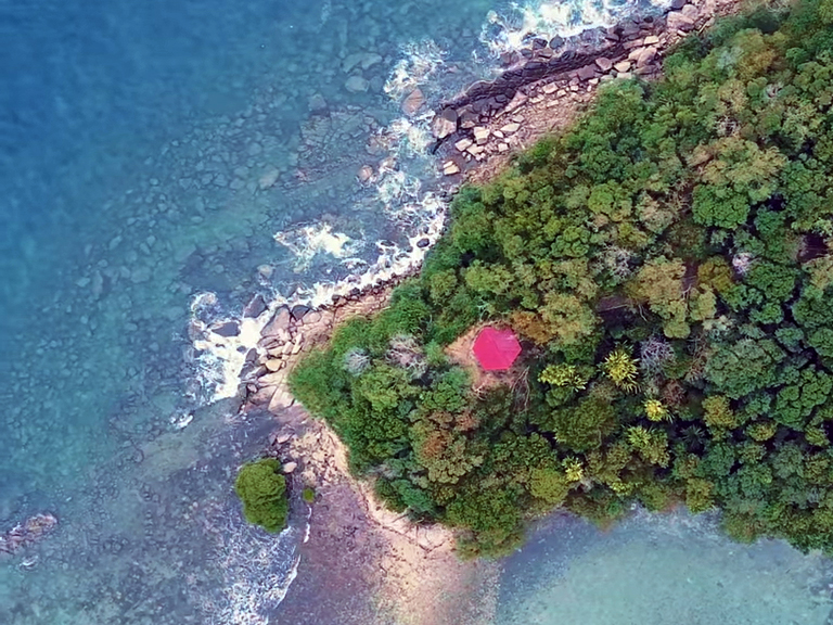 馬努幹島的日落景點 Sunset Point in Manukan