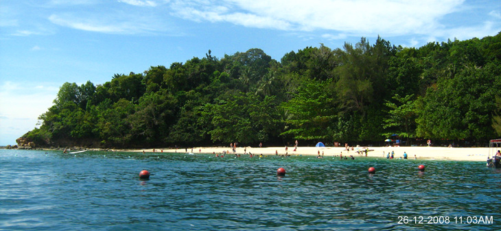 Beach of Sapi Island