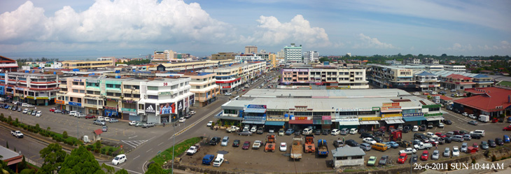 The changing Skyline of Tawau