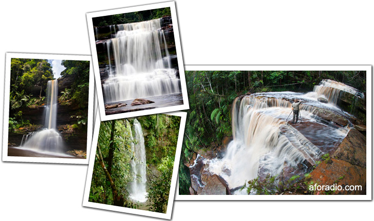 Waterfalls in Malau Basin