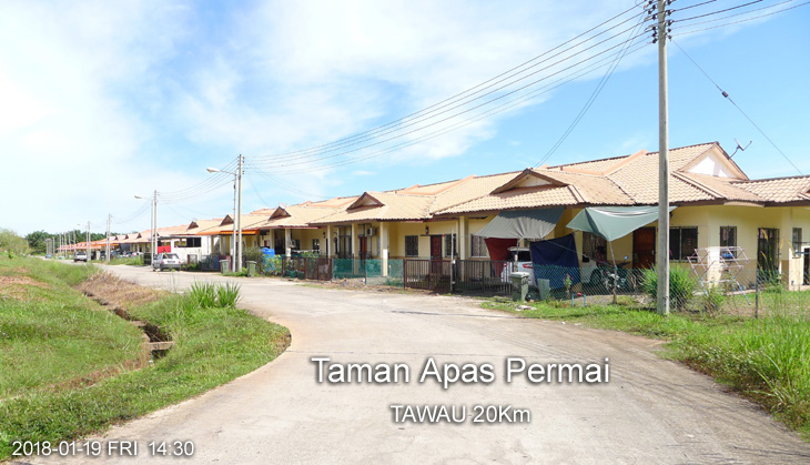 Taman Apas Permai, TAWAU 20Km (BATU 12)