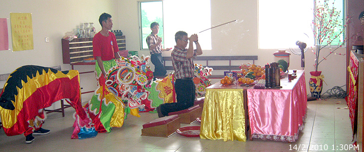 Lion Dance in Malaysia