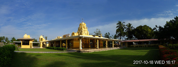 Sri Thirumurugan Alayam Temple Back View