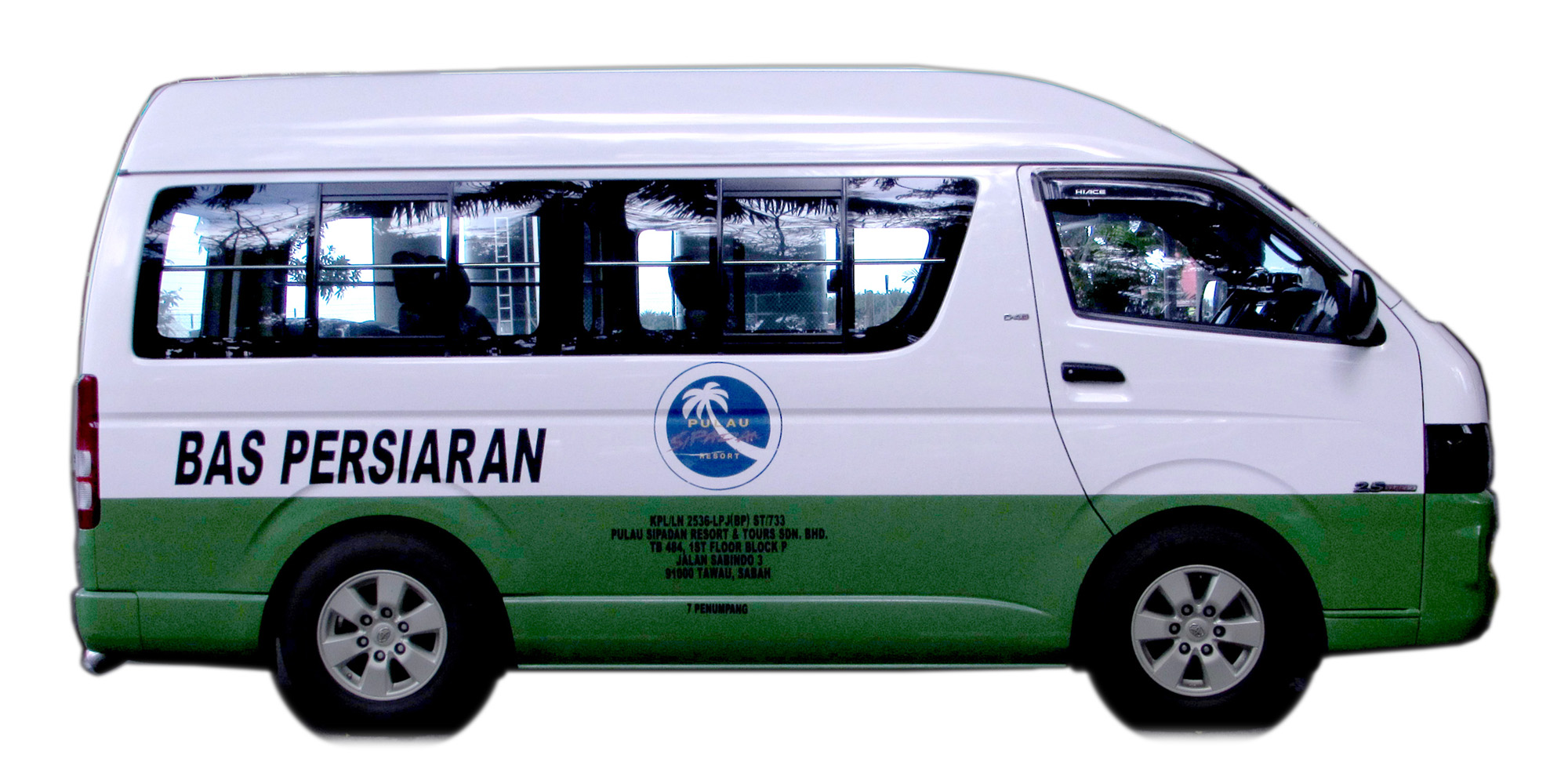 Pickup van of Pulau Sipadan Resort (from Pulau Sipadan Resort and Tours Sdn. Bhd. )