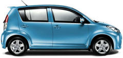 Perodua Myvi Caribbean Blue