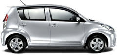 Perodua Myvi Glittering Silver