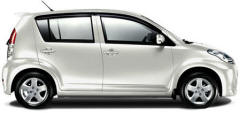 Perodua Myvi Pearl White