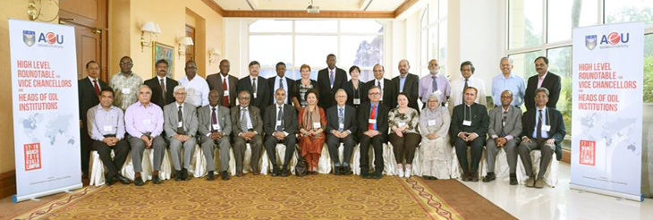 Asia e University (AeU) Chancellors and Heads of Departments 