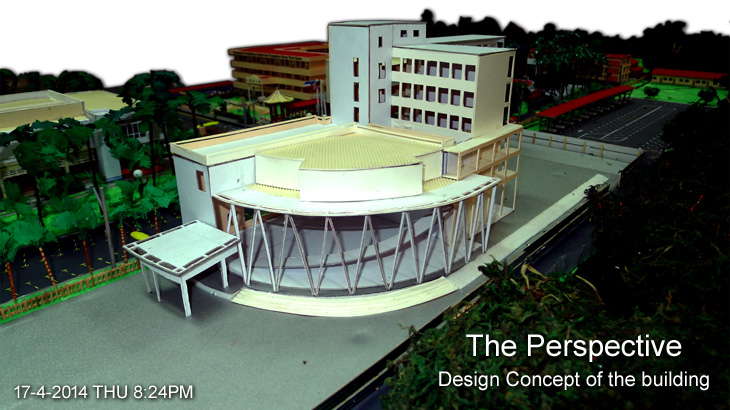 The Perspective Design Concept of the building