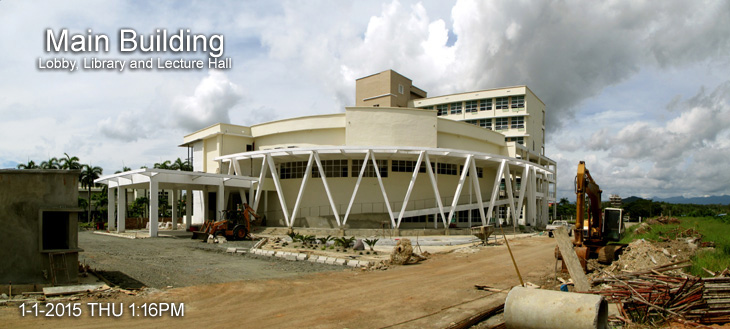 Main Building Lobby, Library and Lecture Hall