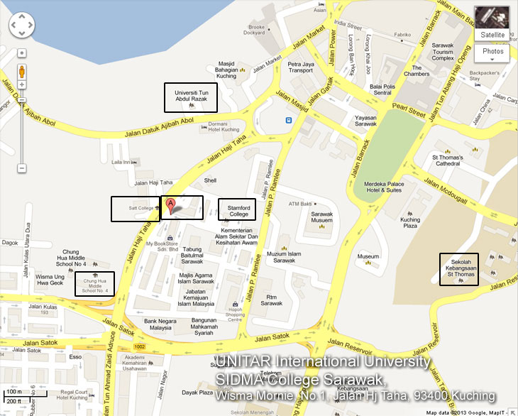 Map of SATT College