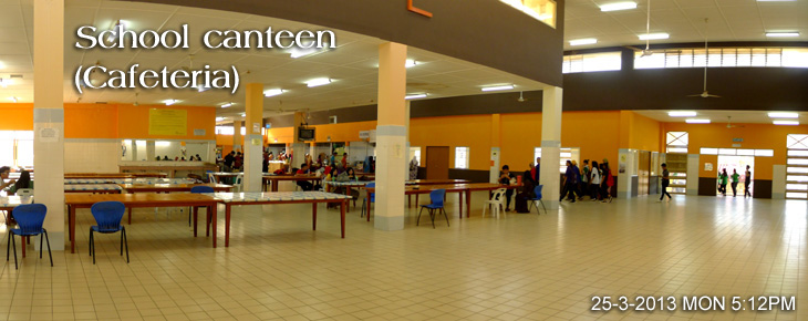 School canteen (Cafeterias) Politeknik Kuching Sarawak