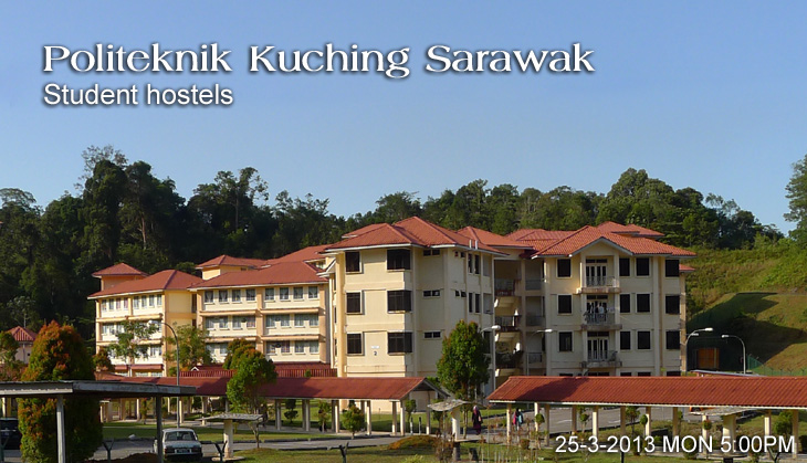 Politeknik Kuching Sarawak Student hostels 