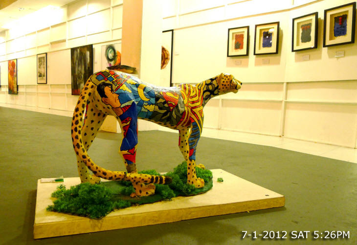 Contemporary art exhibition at The Spring 2011